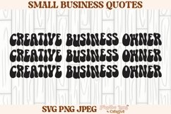 Creative business owner SVG, Small Business SVG, Small Biz Product Image 1