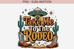 Take me to the rodeo png design for T-shirts Product Image 2