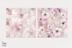 Floral digital paper, background clipart Product Image 2