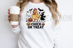Halloween Ghost Chicken Sublimation PNG Design Product Image 2