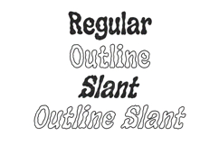 Mireforge - Organic Display Font Product Image 2