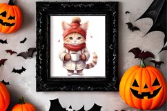 Christmas Animals Coffee Sublimation Clipart, Christmas PNG Product Image 2