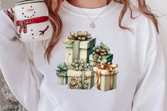 Funny Christmas Boy At Home Clipart Sublimation Product Image 2