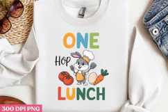 ONE HIP LUNCH LADY PNG, Lunch Lady Sublimation PNG Product Image 3