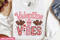 Valentine vibes PNG, Cozy Valentine Sublimation PN Product Image 3
