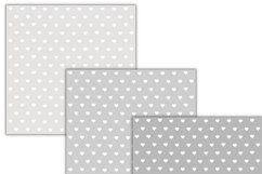 shades of Gray mini hearts digital papers Product Image 2