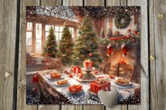 Watercolor Christmas | 8 xmas Sublimation Tumbler Designs Product Image 2