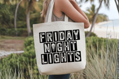 Friday Night Lights PNG Sublimation | Soccer PNG Design Product Image 3