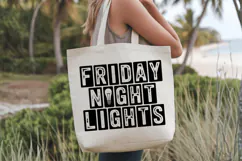 Friday Night Lights PNG Sublimation | Soccer PNG Design Product Image 3