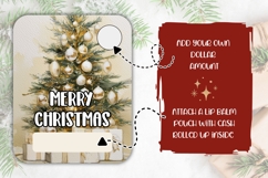 Boho Christmas Tree Money Card, Christmas Gift Card Designs Product Image 2