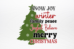Farmhouse Vintage Christmas SVG Product Image 2