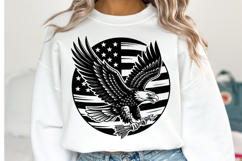 USA Eagle Svg Design | Svg Cut Files | Shirt Svg Product Image 2