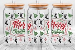 Christmas Can Glass Wrap SVG, Christmas Glass Wrap Svg Product Image 2