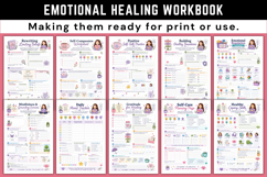 Emotional Healing Workbook Product Image 2