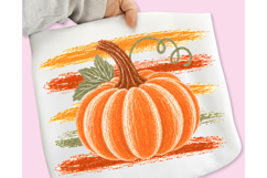 Preppy Fall Pumpkin Halloween Autumn PNG, Halloween Pumpkin Product Image 7