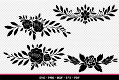 Floral SVG, Flower SVG, Wedding Flowers SVG Product Image 2