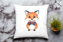 Patriotic Fox Clipart PNG Product Image 2