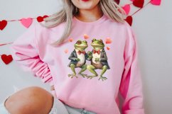 Valentines Day Animal Couple Clipart, Valentine Couple Product Image 2