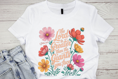 John 4:4 Floral Bible Verse Art Product Image 2