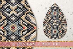 Geometric Teardrop Earring Bundle | Sublimation Design 6 Png Product Image 2