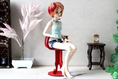Minifee doll chair digital file 1:4 scale miniature furnitur Product Image 2