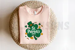 St. Patrick's Day Sublimation PNG, Shamrock PNG Design Product Image 2