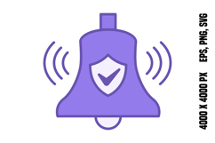 Colored Alarm Icon Product Image 1