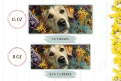 Labrador Mug Design, Labrador Dog Mug Template Product Image 2