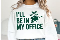 I&#039;ll be in my Office svg Design | Svg Cut Files | Shirt Svg Product Image 2