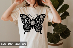 Mom Butterfly SVG Design - Mother&#039;s day SVG Product Image 2