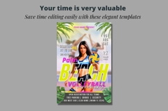 Beach Volleyball Flyer Tournament, Beach Digital Flyer Product Image 2