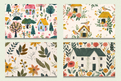 Cottagecore Dreams Cutting Boards sublimation Design Product Image 2