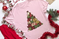 Christmas Patchwork Clipart Cozy Festive Holiday Digital PNG Product Image 6