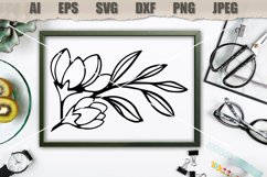 Clipart Flowers SVG Product Image 3
