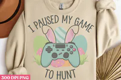 I paused my game to hunt PNG, Gnome St Patricks Day Sublim Product Image 2
