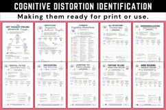 Cognitive Distortion Identification Workbook Product Image 2