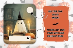Halloween Ghost Money Card Printable, Kids Money Card Product Image 2