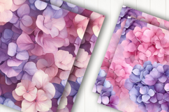 Pink Petal Floral Digital Paper Product Image 2