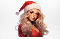 Christmas Fashion Girl Sublimation PNG Product Image 2