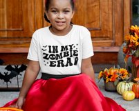 Halloween Quote SVG PNG | In My Zombie Era | Retro Shirt Product Image 5