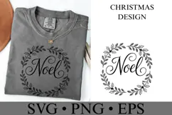 Noel Svg | Christmas svg | Shirt Svg Product Image 3
