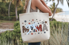 Mama PNG Sublimation | Soccer PNG Design Product Image 1