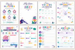 2027 Vision to Reality Planner | Printable Goal Planner Product Image 2