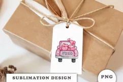 Valentine truck XOXO PNG Product Image 2