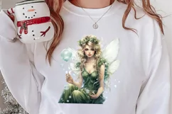 Fantasy Fairytale Christmas Clipart Sublimation Product Image 2