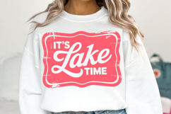 It's lake time svg | Svg Cut Files | Shirt Svg Product Image 1