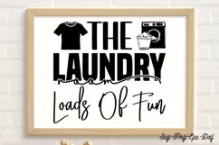 The laundry room loads of fun svg, Laundry Room SVG Product Image 2