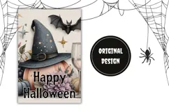 Cartoon Halloween Pumpkin Garden Flag, Happy Halloween Flag Product Image 2