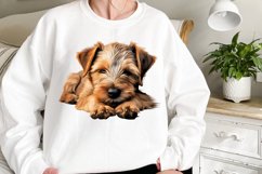 Cute Sleeping Dogs Clipart Product Image 2