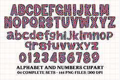 Snow White Alphabet png clipart, Snow letters doodle Product Image 2